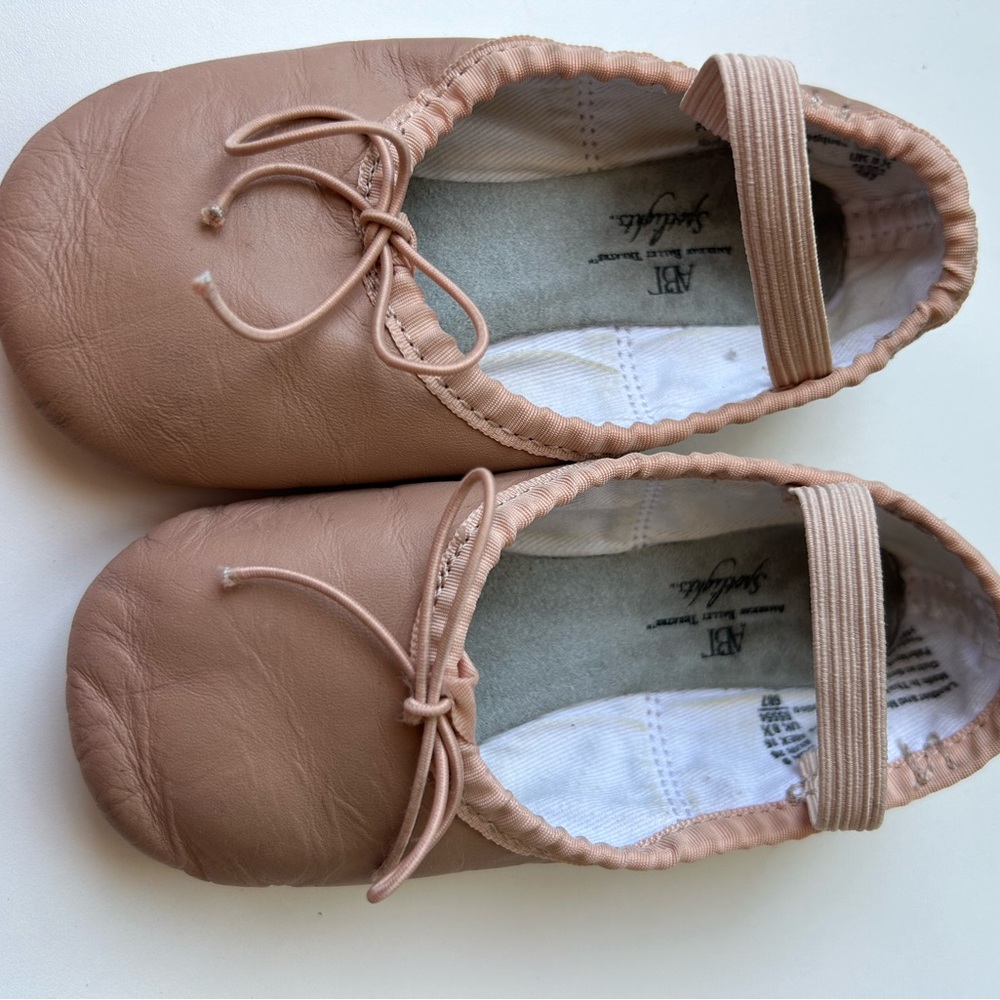 American ballet theater leather toddler, ballet slippers